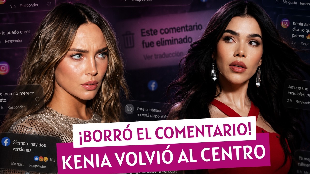 Belinda aclara polémica con Danna
