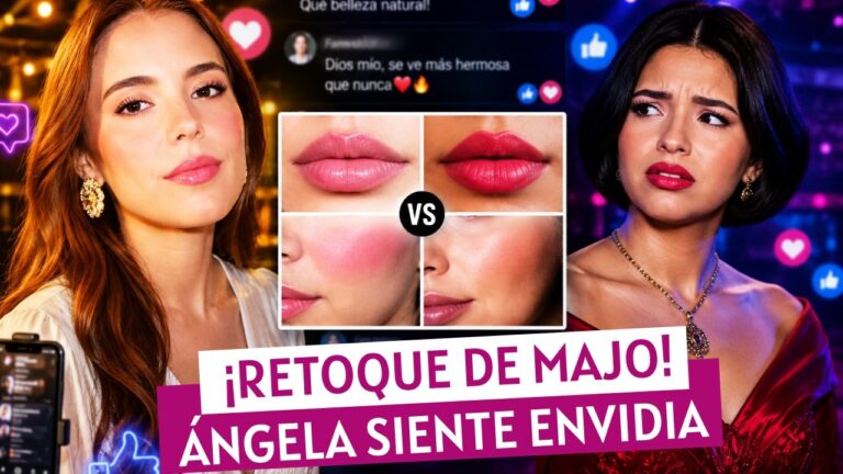 cambios en el rostro de Majo