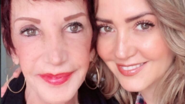 Andrea Legarreta recuerda a su mamá