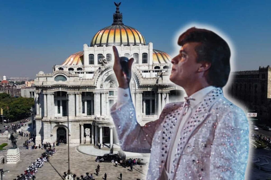 concierto de Juan Gabriel en Bellas Artes